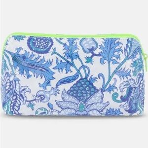 Roller Rabbit Amanda Make-Up Bag - NWT Blue Large